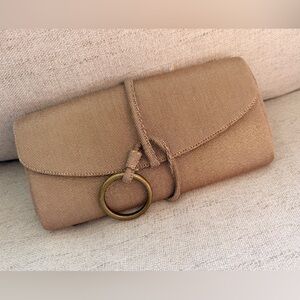 Rodo Elegant Tan Clutch Bag